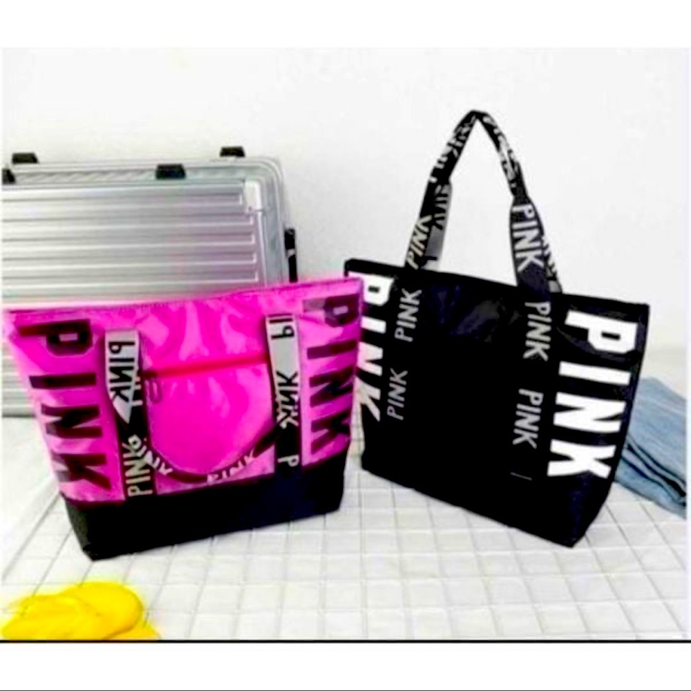 VS Pink “waterproof” bags.  NOT!!!!
